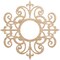 Ekena Millwork Dijon Wood Fretwork Pierced Ceiling Medallion, Alder, 18"OD x 5 7/8"ID x 3/8"T CMWP18X18X0375DIAL - alternate 1